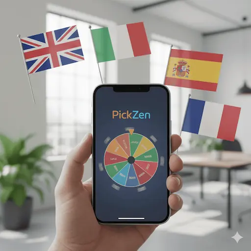 Name Picker Wheel Screenshot